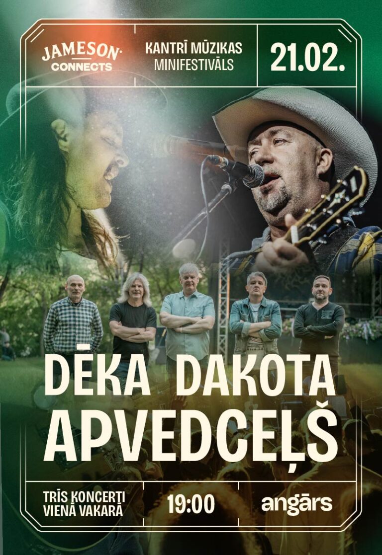 Dēka Apvedceļš Dakota Koncerts Angārā